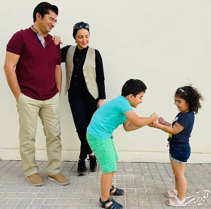 شیلا خداداد و همسر و فرزندانش خانواده شیلا خداداد